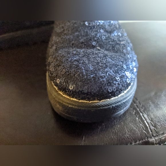 Blue sequin Ugg style boots - Picture 2 of 4